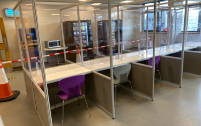 COVID Secure Canteen Cubicles at HydraForce